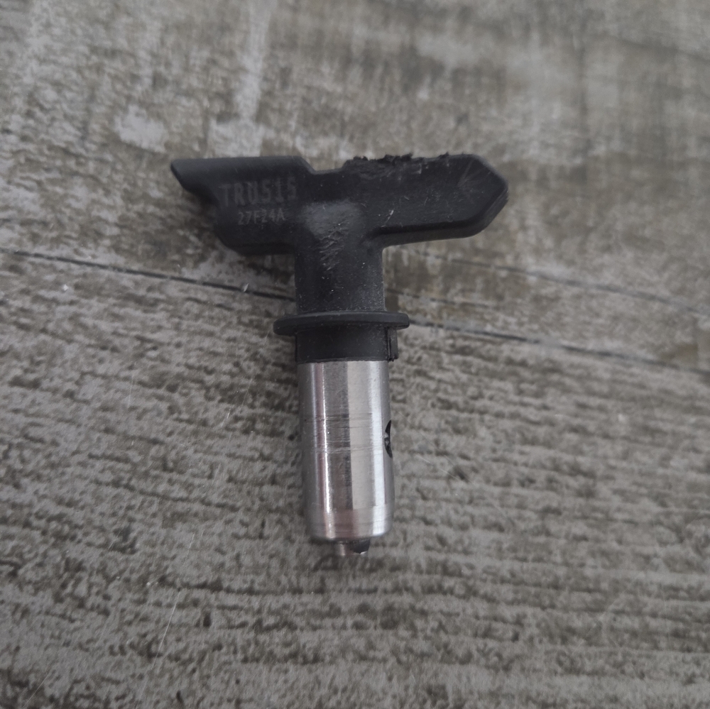 GRACO TrueAirless 515 Spray Tip, Black, Silver